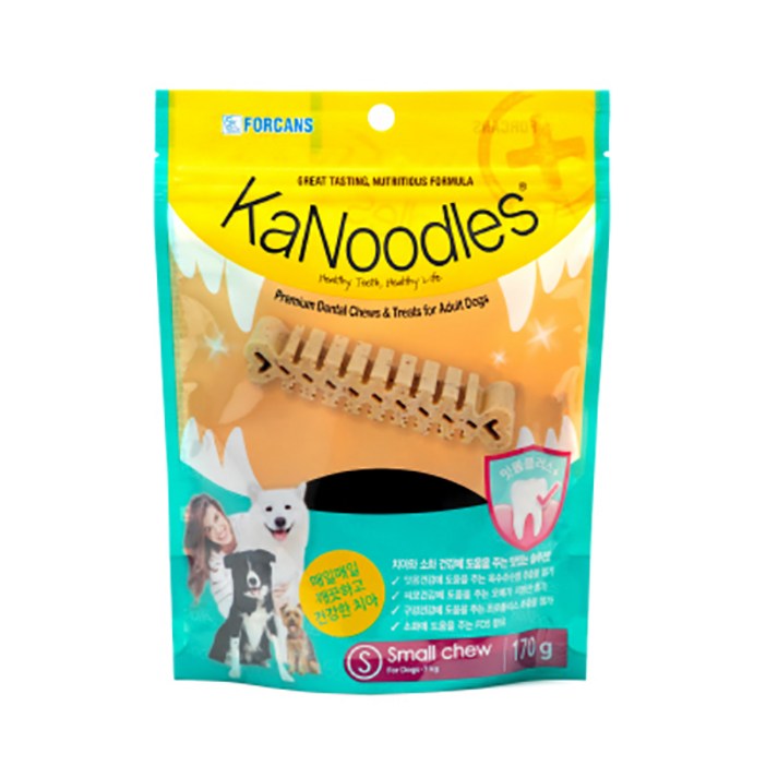 포켄스 카누들 잇몸플러스 강아지 덴탈껌 S 포켄스 카누들 잇몸플러스 강아지 덴탈껌 S