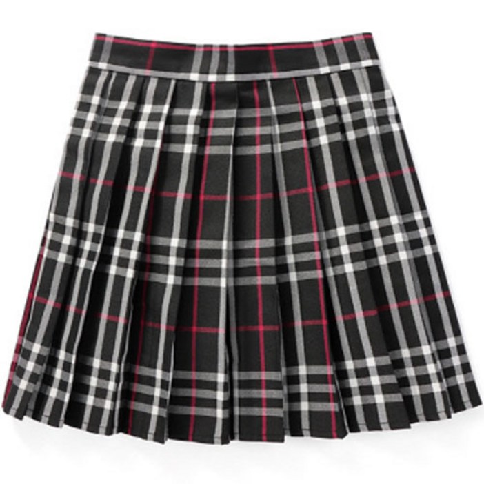 안다로미 러블리 체크 미니스커트