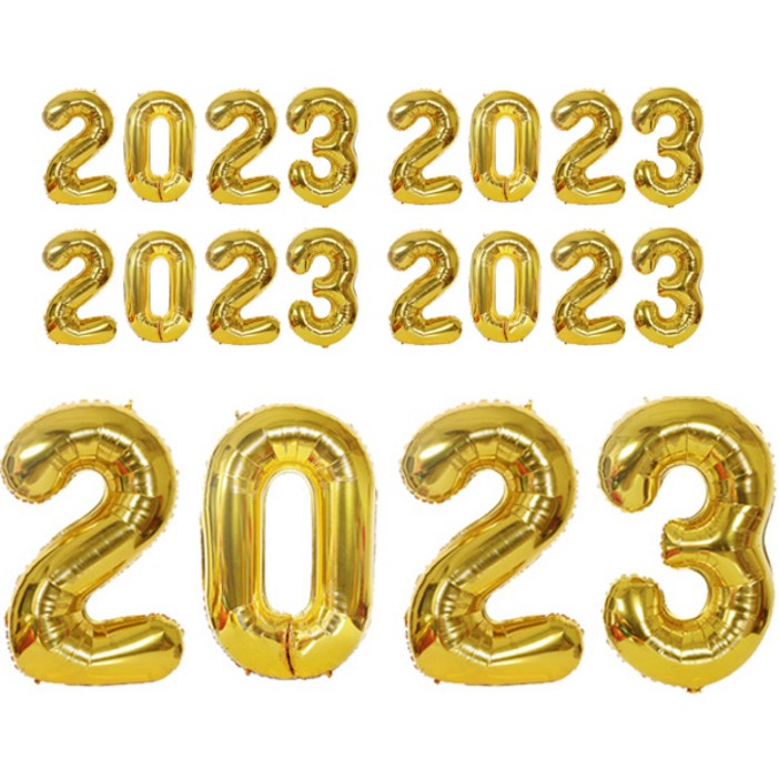 2023 은박풍선 세트 40cm 2023 은박풍선 세트 40cm