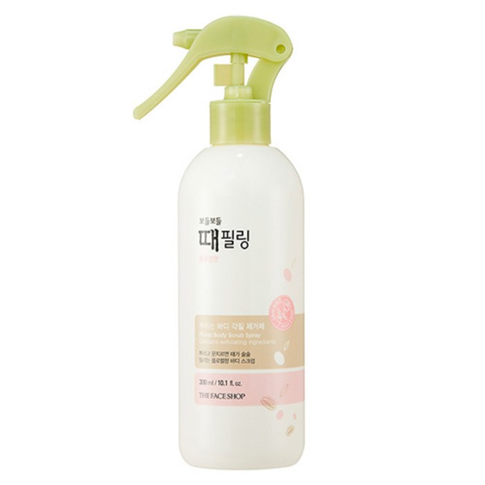 더페이스샵 보들보들 때필링 바디스크럽 꽃향