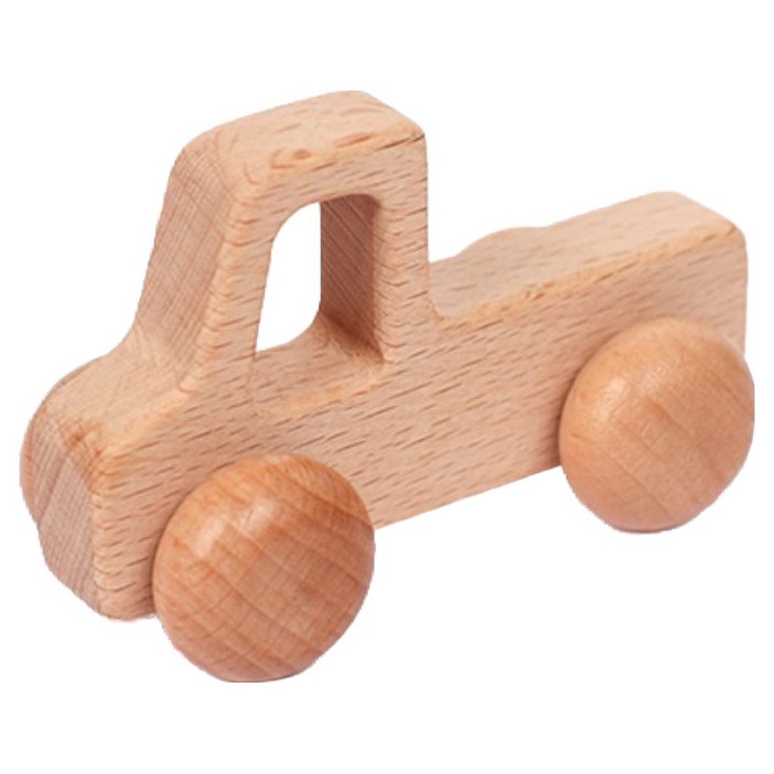 퍼닐드 아동용 원목 자동차 장난감 E타입