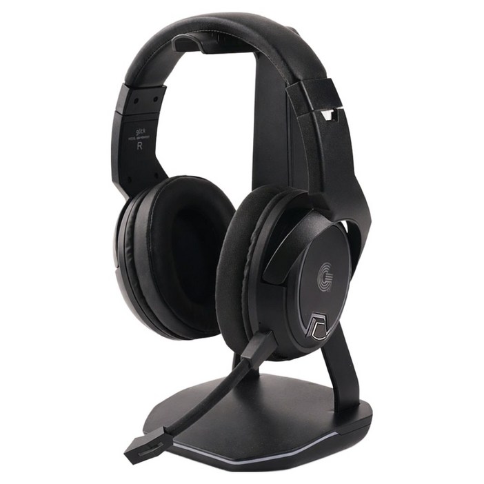 지클릭커 G-SHOT  게이밍 RGB USB 허브 헤드셋 거치대