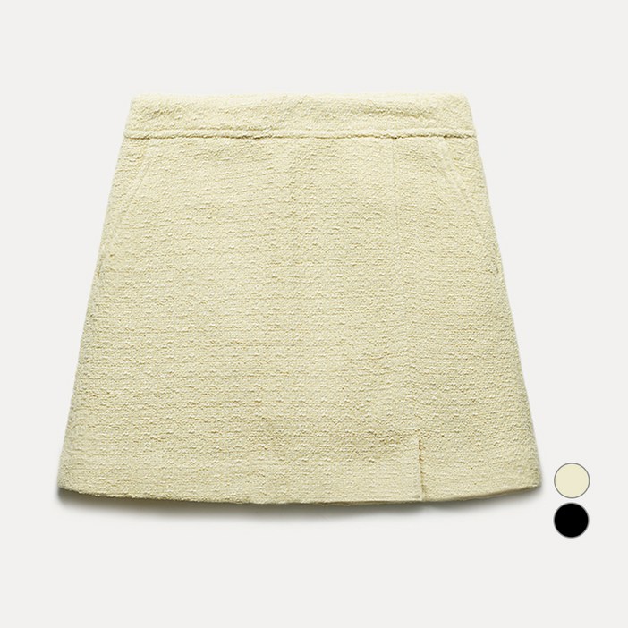 미쏘 여성용 트위드 미니 스커트 MIWWHF314G