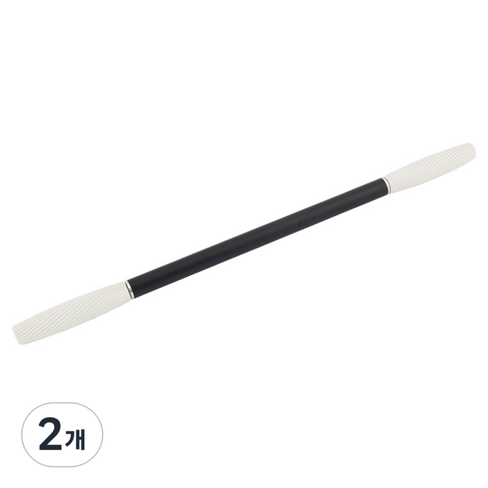 제로투헤라 전신 테라피 마사지 스틱, 세이지 블랙, 2개