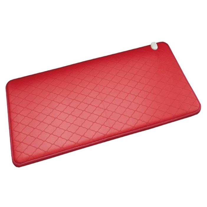 HanilMedical 스판덱스 레드 전기매트, 싱글(95 x 195 cm)