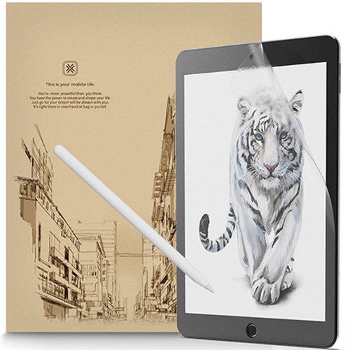 빅쏘 아이패드 종이질감 액정보호필름 1매, 1개