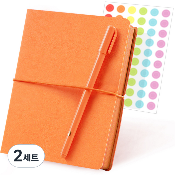 리훈 이야기 다이어리 톨 만년형 볼펜 스티커세트
