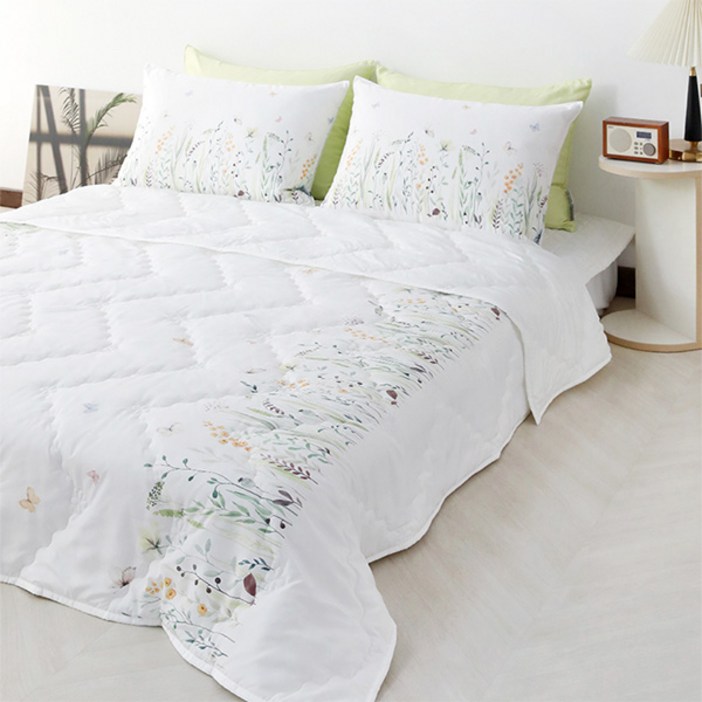 아망떼 버터플라이 풍기인견 퀼팅이불