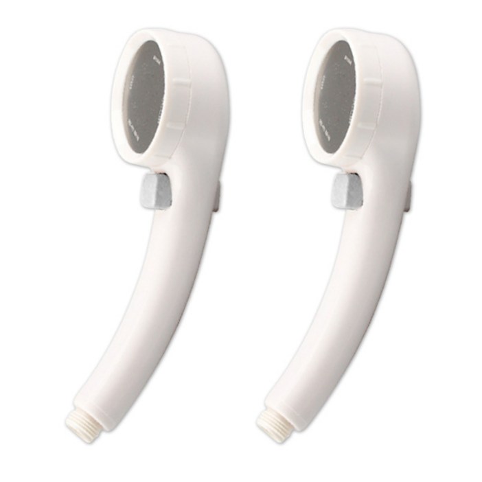 OON 온오프 스탑퍼 샤워 헤드 화이트