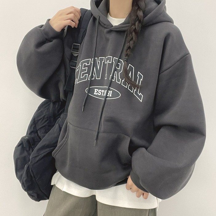 위드후이린 센트럴 루즈핏 후드