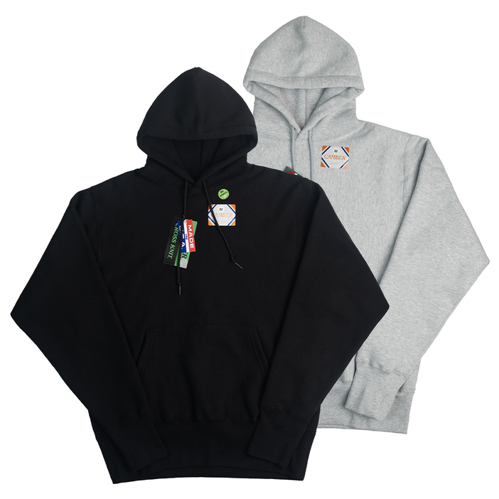 캠버 12oz 크로스 니트 풀오버 후드 기모 CB232 캠버 12oz 크로스 니트 풀오버 후드 기모 CB232