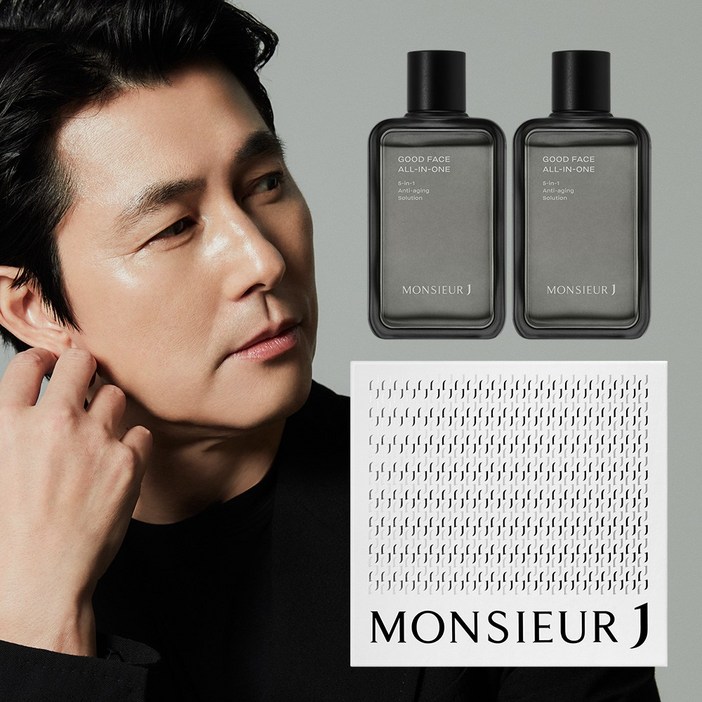 공식 판매처 무슈제이 굿 페이스 올인원 더블 기획 세트, 2개, 140ml