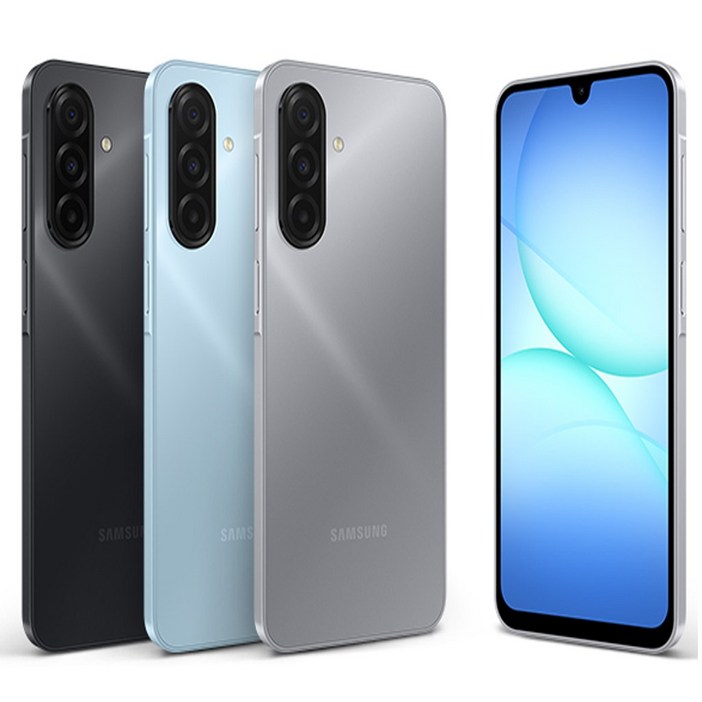 삼성갤럭시A17 알뜰폰 알뜰통신사 구매전내용확인 외국인구매불가 Only Koreans can buy it, 128GB, 라이트블루