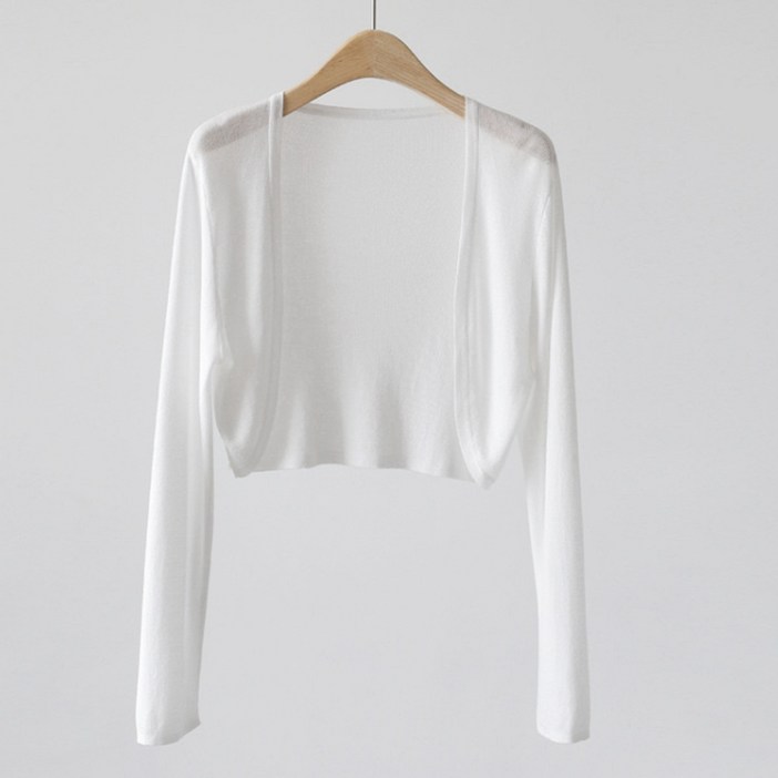 메이킹유 봄여름 크롭 가디건 WA6163쿨링볼레로(~77size 추가)