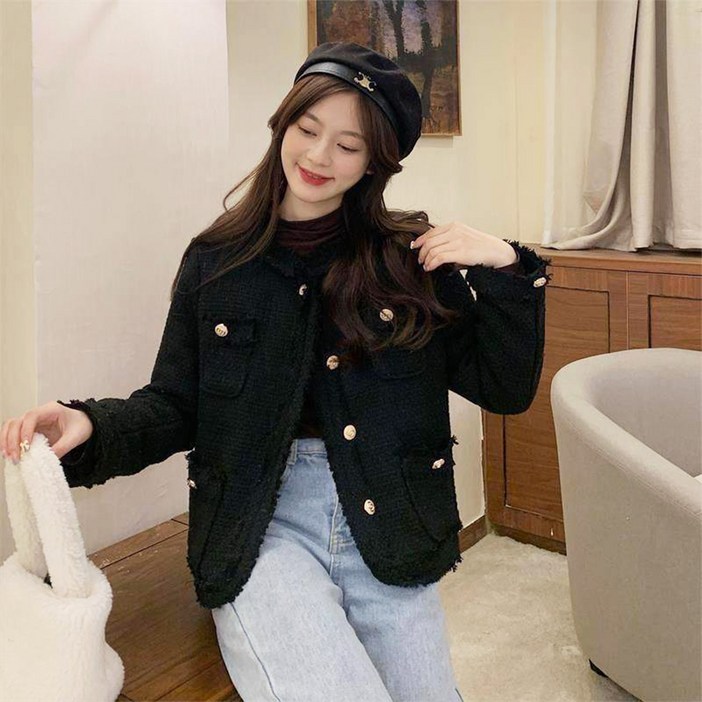 블랑루즈 팬세아 트위드 자켓