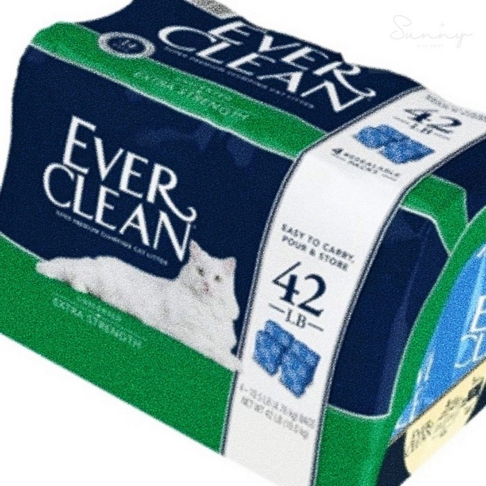 썸데이몰 에버크린 UN 고양이모래 무향 19kg 흡수형