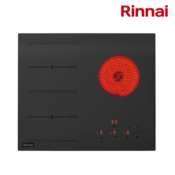 린나이 3구 하이브리드 전기레인지 HYF3200 타공사이즈 560×430480 공용, HYF3200N, 빌트인
