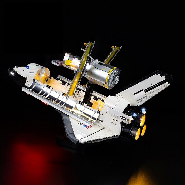 KY 레고 크리에이터 엑스퍼트 디스커버리 우주왕복선 10283 LED 조명 램프 세트 DIY 디스플레이