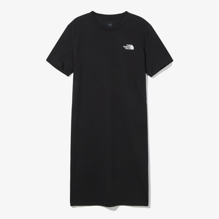 [국내정식매장] 노스페이스 원피스 The North Face W’S ESSENTIAL S/S MIDI DRESS - BLACK