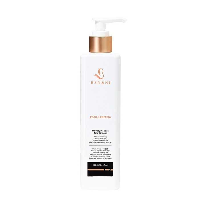 반앤니 더바디 인샤워 톤업크림 - 페어 앤 프리지아 300ml, 300ml, 1개
