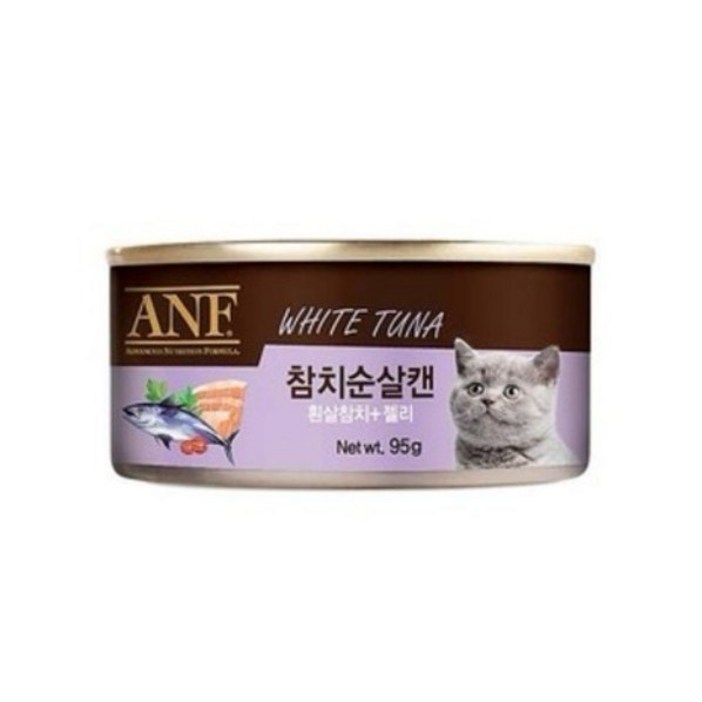ANF 캔 고양이 간식 참치순살 95g x 12개G