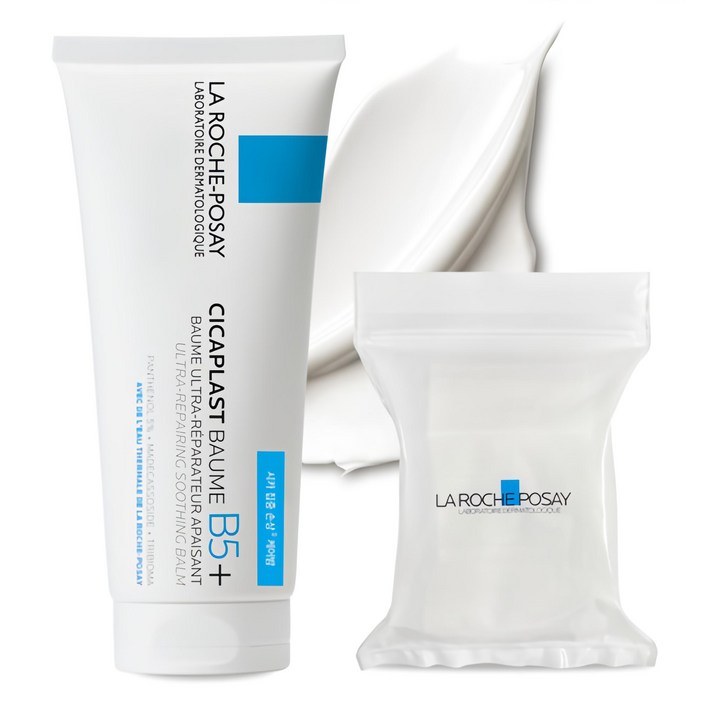 라로슈포제 시카플라스트밤 B5  비건 화장솜 30p, 1개, 100ml