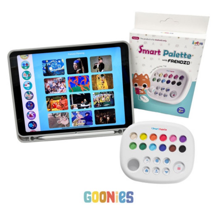 휴대폰아이폰 전용 유아 전자 미술놀이I Smart Palette, 1개