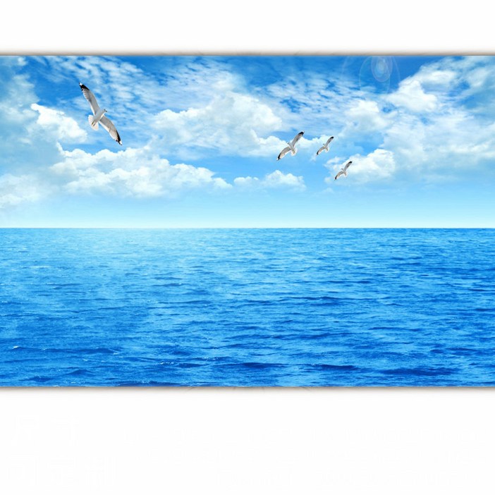 인테리어 포인트벽지스티커 자연풍경 시트지 붙이는벽지, QT2575