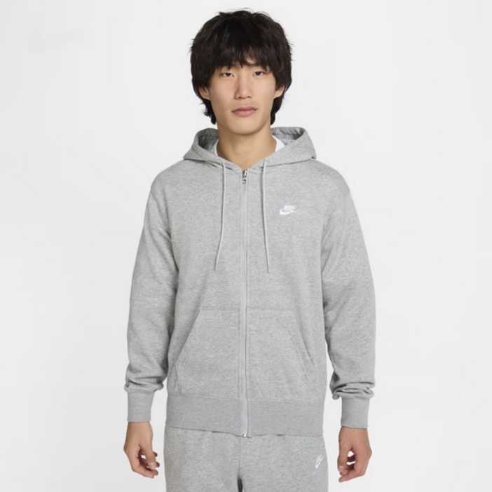 나이키 남성 AS M NK 클럽 FT FZ 후디 집업 FN3885