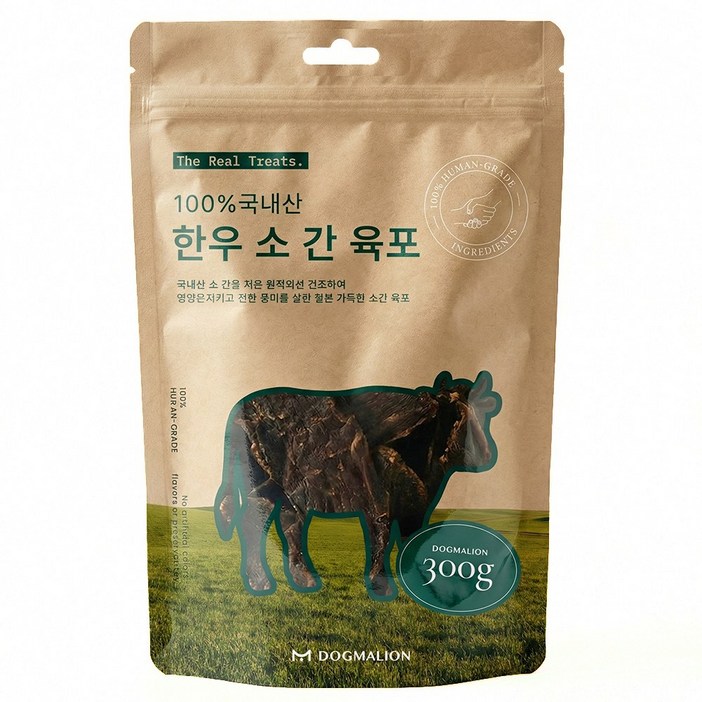 도그말리온 국내산 강아지 수제간식 대용량 6종