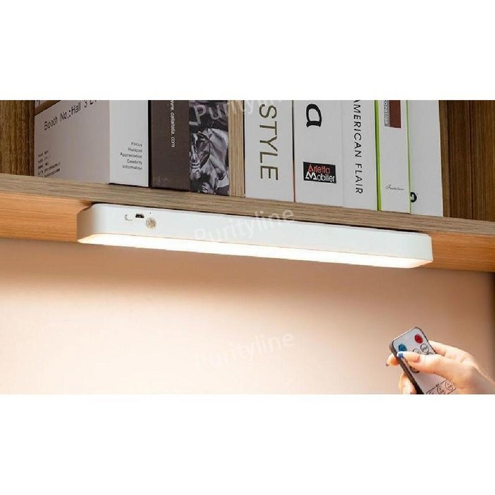 학생스탠드 LED 리모컨포함 탁상 책상용 학습용 독서등 와이드 충전식 램프