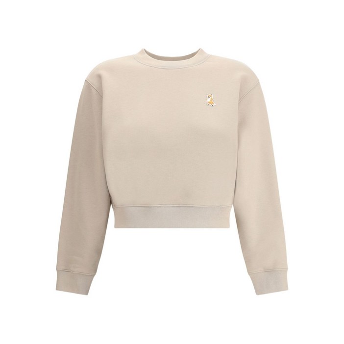 메종키츠네 레이디 폭스 자수 스웨트셔츠