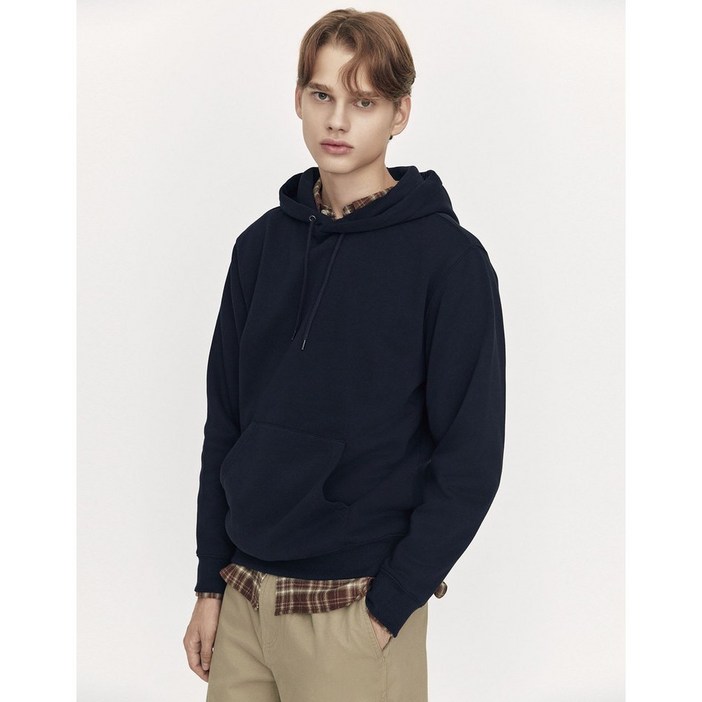 지오다노 남자 기모 후드티셔츠 4컬러 025922