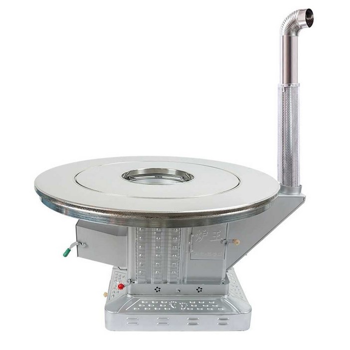 화목난로테이블 숯불 식탁 캠핑장 바비큐 고기 펜션