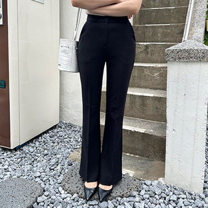 3기장5사이즈 인밴딩 고탄력 스판 슬림 부츠컷 슬랙스