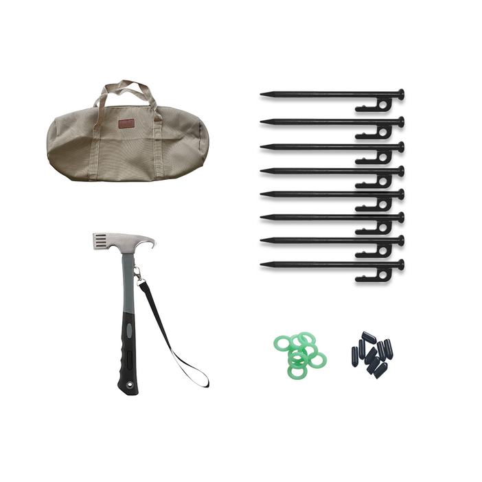 캠포티아 캠핑 텐트 타프 핑거 해머 망치 단조팩