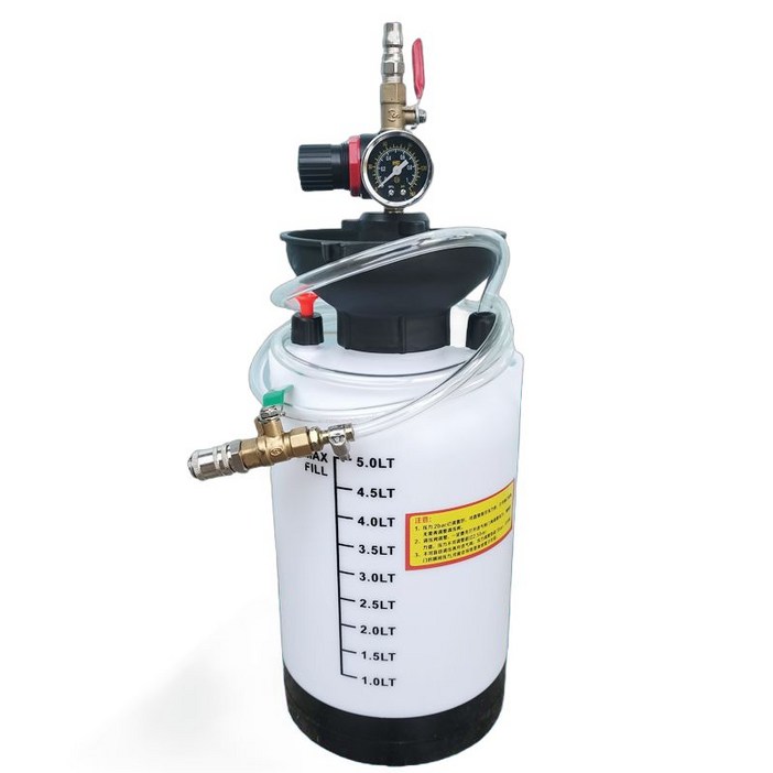 미션 윤활유 주입기 5리터 8리터 자동차 노즐 수동 액상 오일펌프