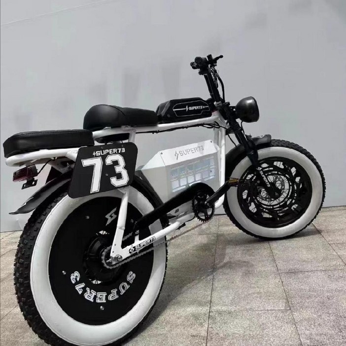자토바이 super73 신형 전기자전거 팻바이크 광폭 출퇴근 100km
