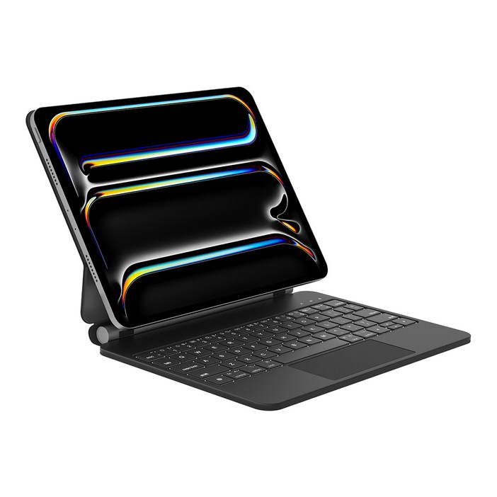 니케 Magkeys 아이패드 매직 키보드 케이스, 블랙영어