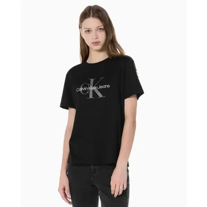 캘빈클라인진여히어로 모노로고 크루넥 반팔 티셔츠 47B865G-UBI 799450