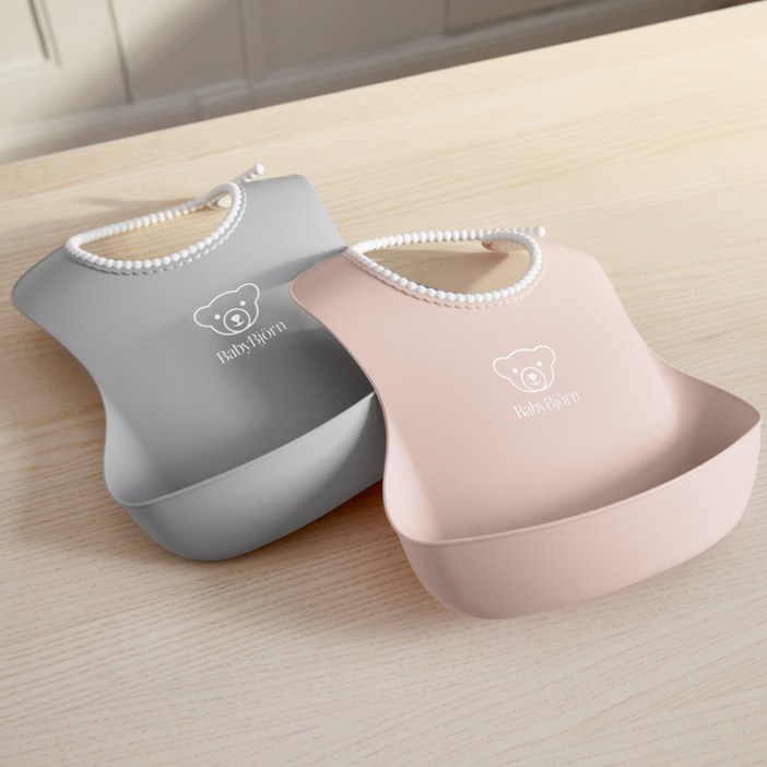 공식 베이비뵨 베이비 빕 이유식 턱받이 세트