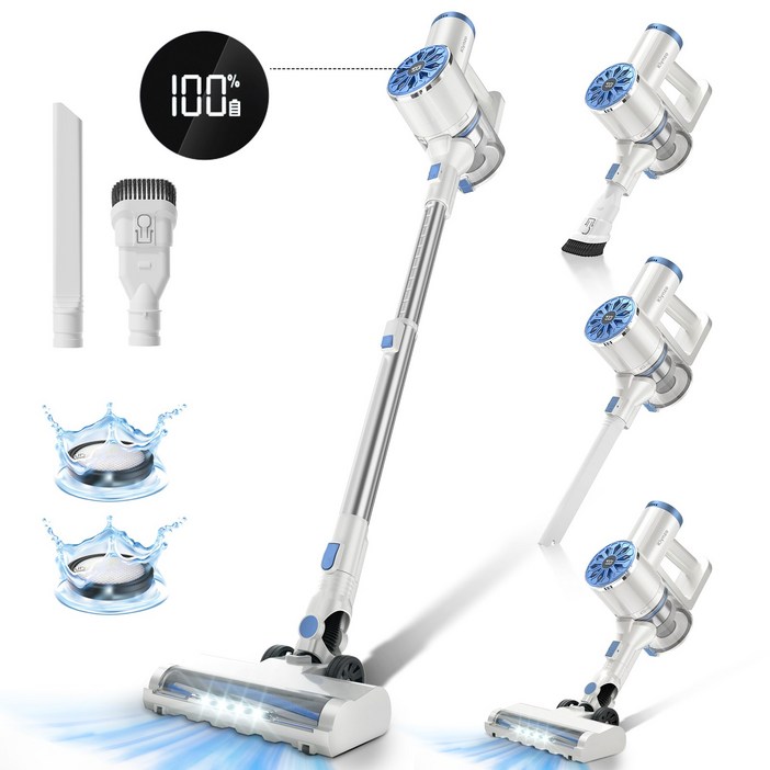 크린조 무선 청소기 초강력 흡입력 + 셀프 스탠딩 + 다양한 구성품 WC01