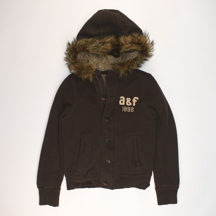 빈티지컴퍼니 2227.아베크롬비 후리스안감 후드집업점퍼정품여성