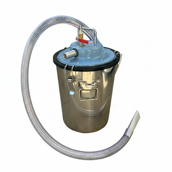 스틸석션 공압 스테인레스 절삭유 청소기 물 오일 흡입기 폐유 액체 습식 건식