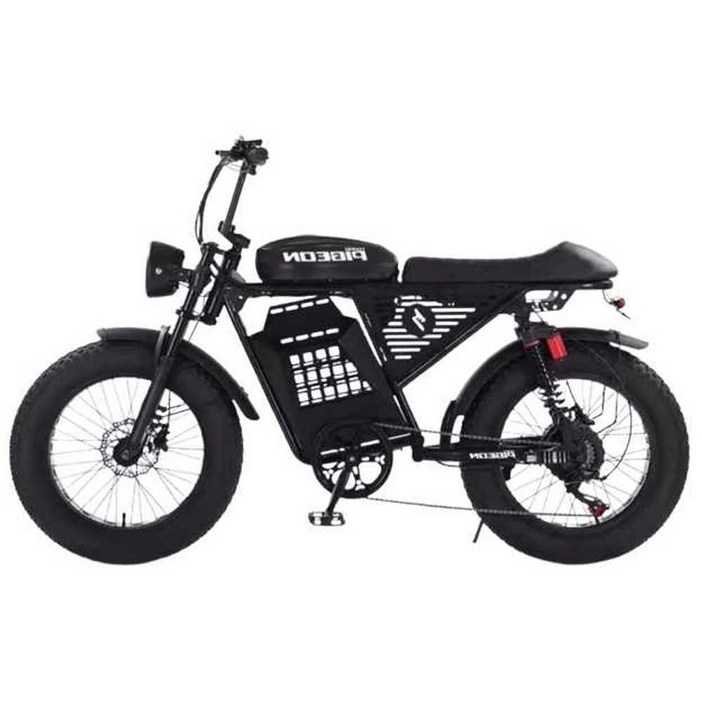 산악 pas 전동 전기 자전거 레트로 장거리 팻바이크 자토바이