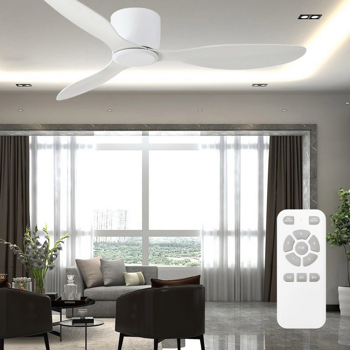 파인홈즈 천장형 실링팬 선풍기 리모컨 역방향 4계절