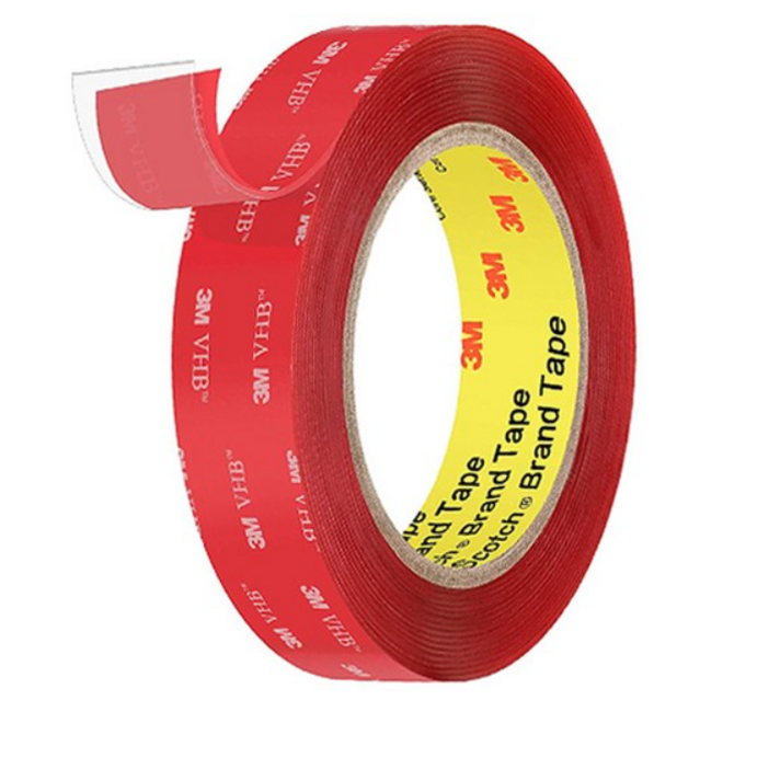 쓰리엠 아크릴 폼 양면테이프 투명 20 mm x 5 m, 1개