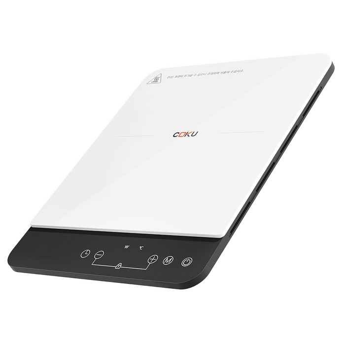 2년 AS  친환경 보상 판매 제공 코쿠 2.3cm 초슬림 휴대용 인덕션 1구, 일반형, YL20K140B