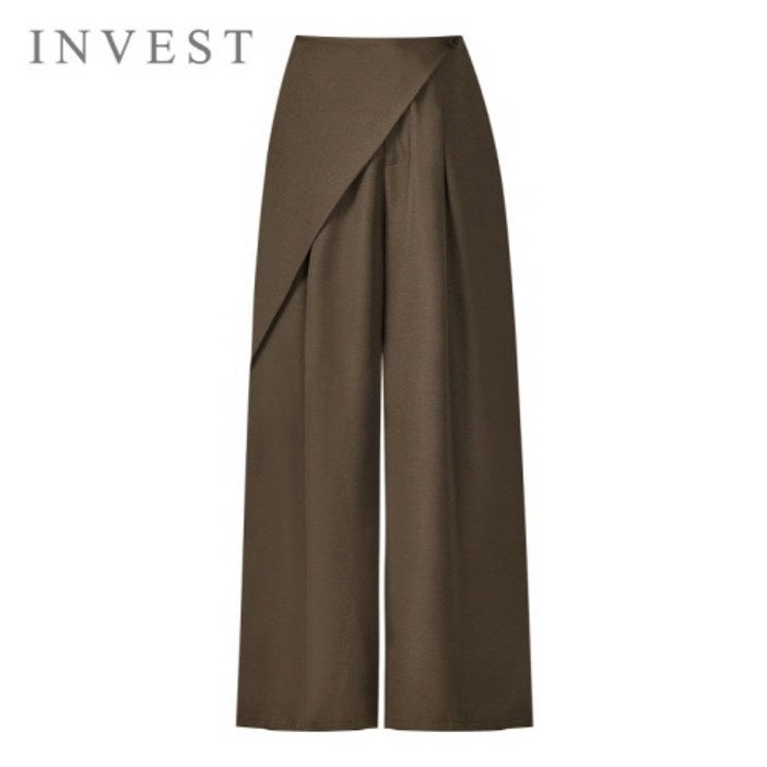 랩 스타일 와이드 롱 팬츠INI5F1PT7001