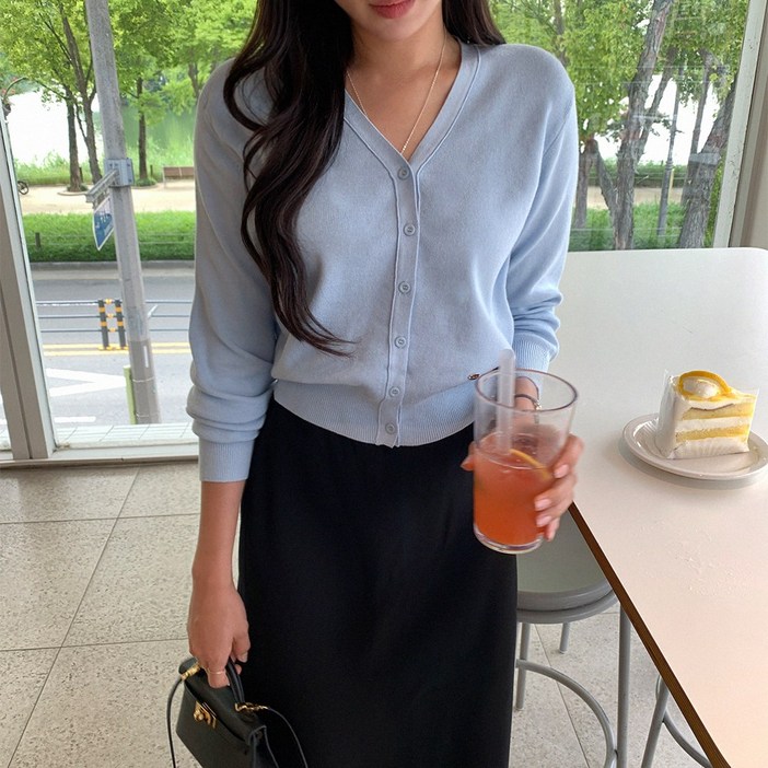 미아마스빈루멘 펜던트 가디건